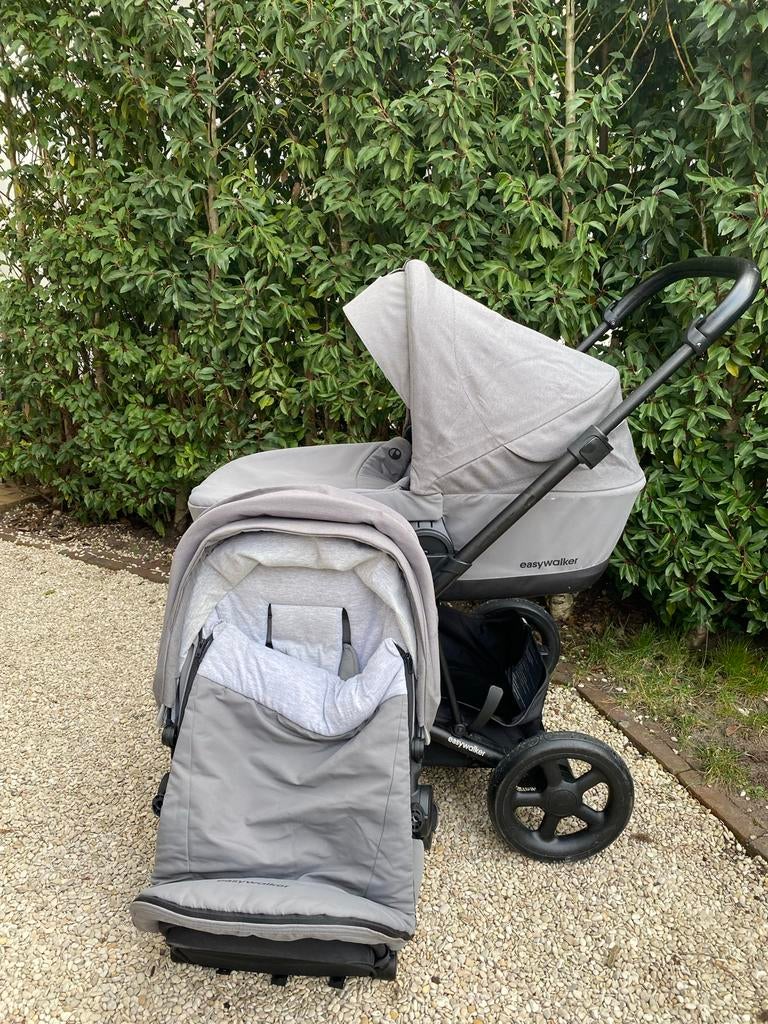 Zeer nette Easywalker Harvey kinderwagen, Gebruikt, Verstelbare duwstang, Ophalen, Kinderwagen