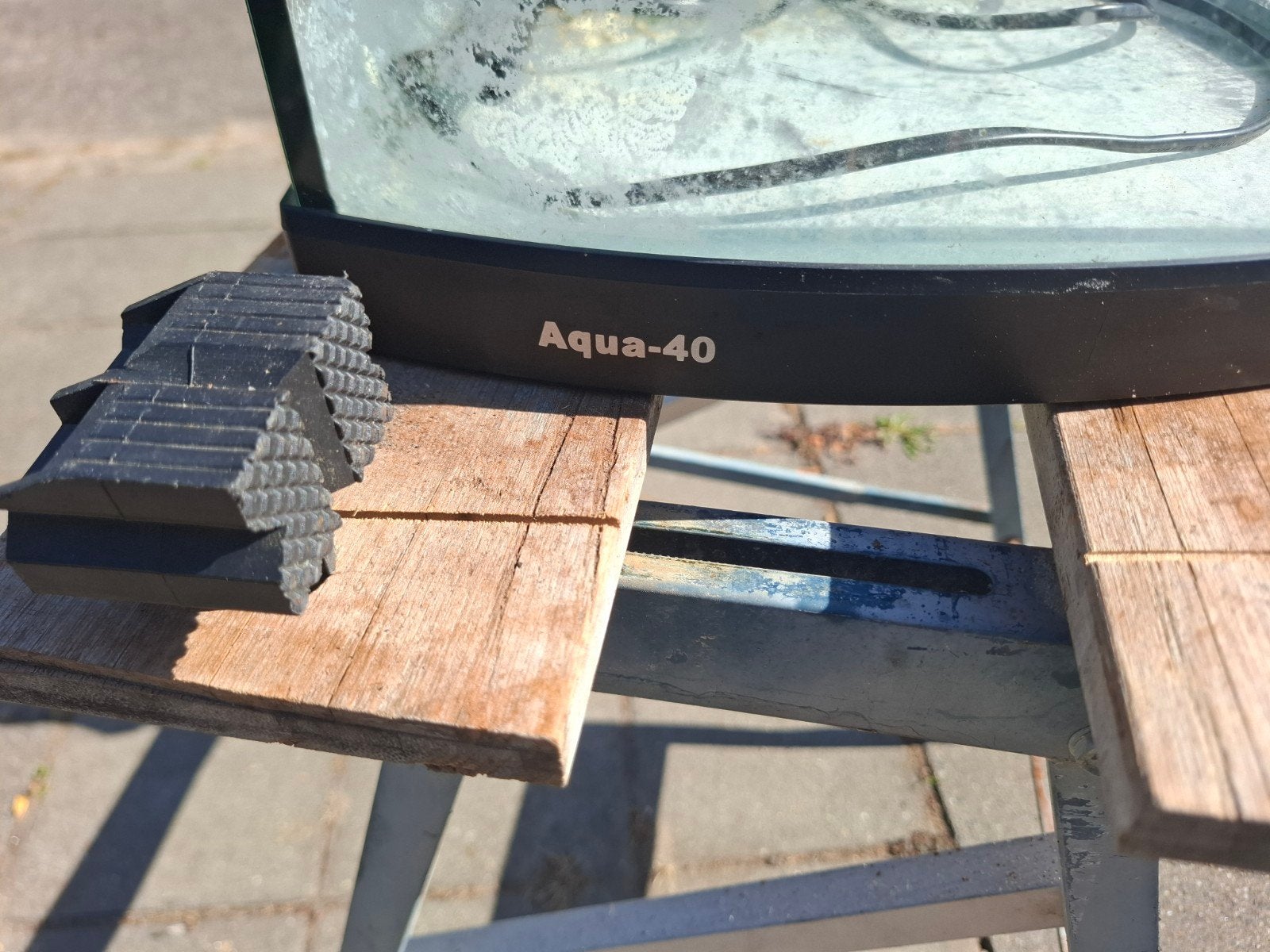aqua 40 aquarium, Ophalen, Gebruikt, Pomp, Leeg aquarium