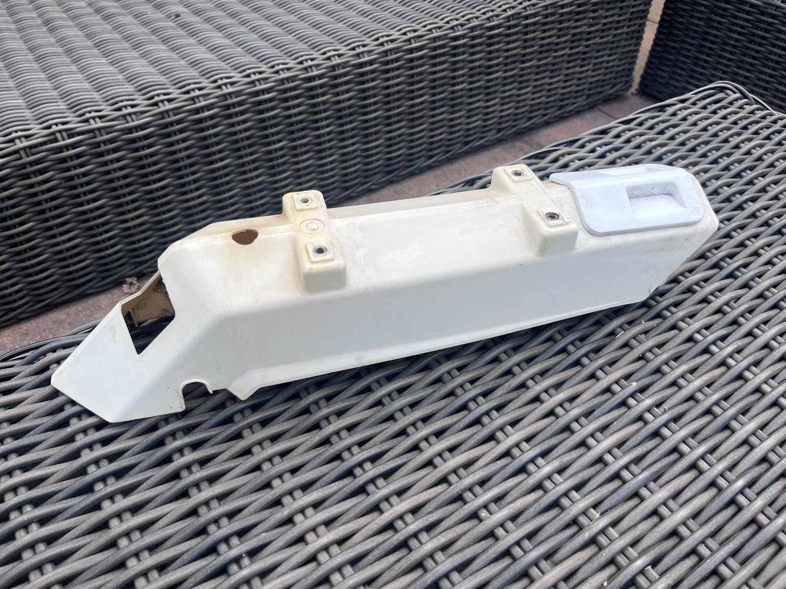 🟥 Originele Witte Framecover Gilera Citta 🟥, Ophalen of Verzenden, Gebruikt, Zadel, Gilera