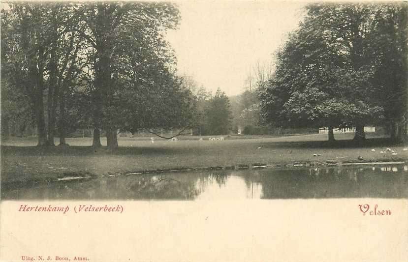 300-413-013 Velsen Hertenkamp, Verzenden, Voor 1920, Noord-Holland