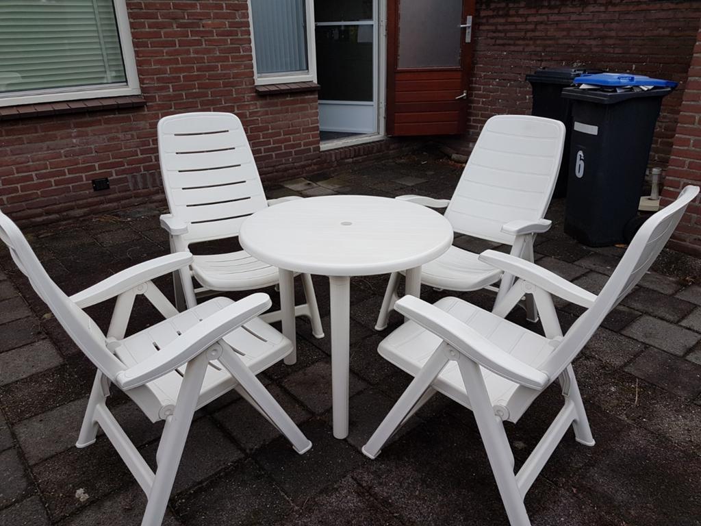 Kunststof Tuinset, Tuin en Terras, Ophalen of Verzenden, Kunststof