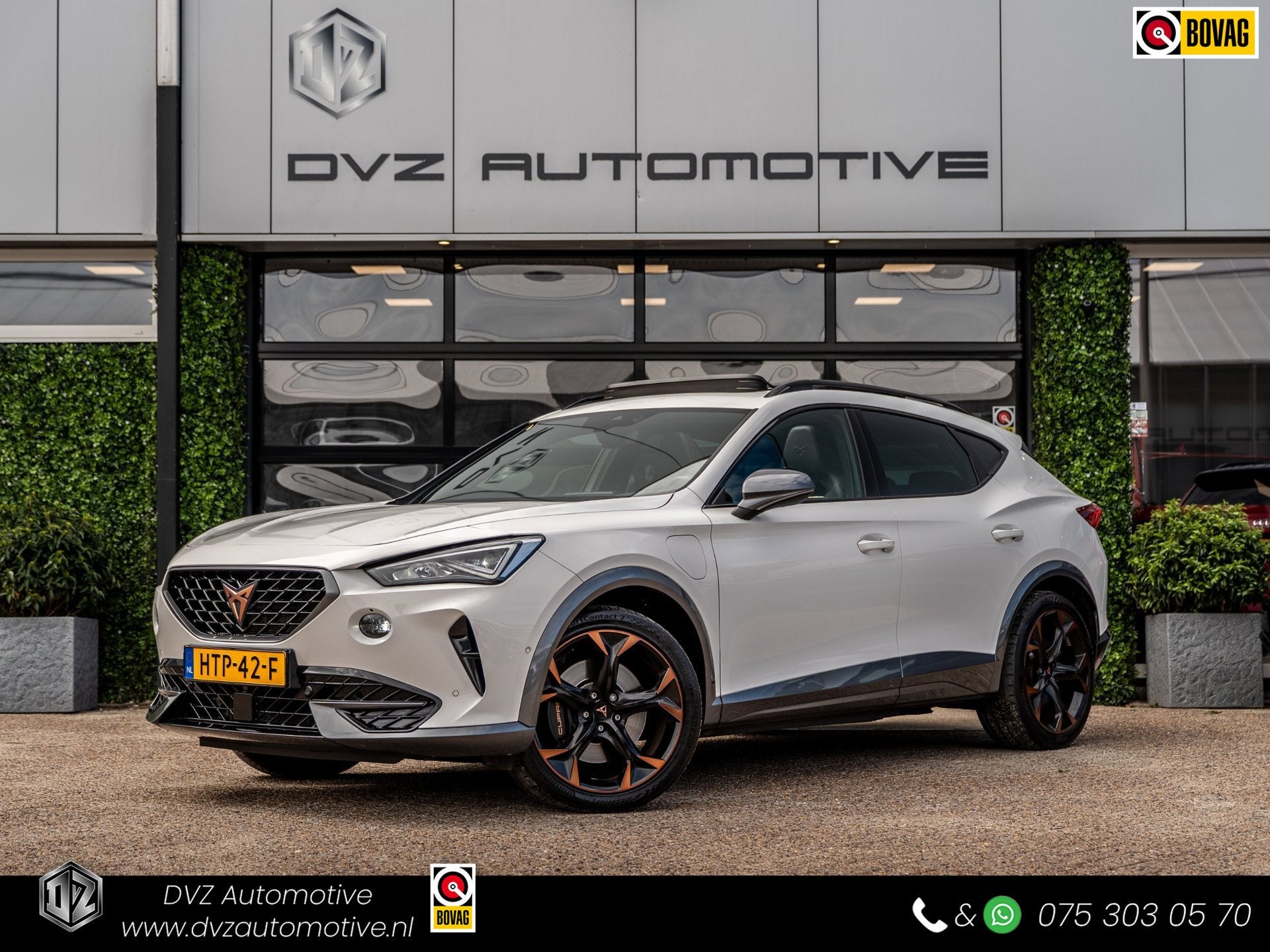 Cupra Formentor 1.4 e-Hybrid VZ Copper Edition | Pano | Lede, Auto's, Cupra, Automatische klimaatregeling, Gebruikt, 4 cilinders