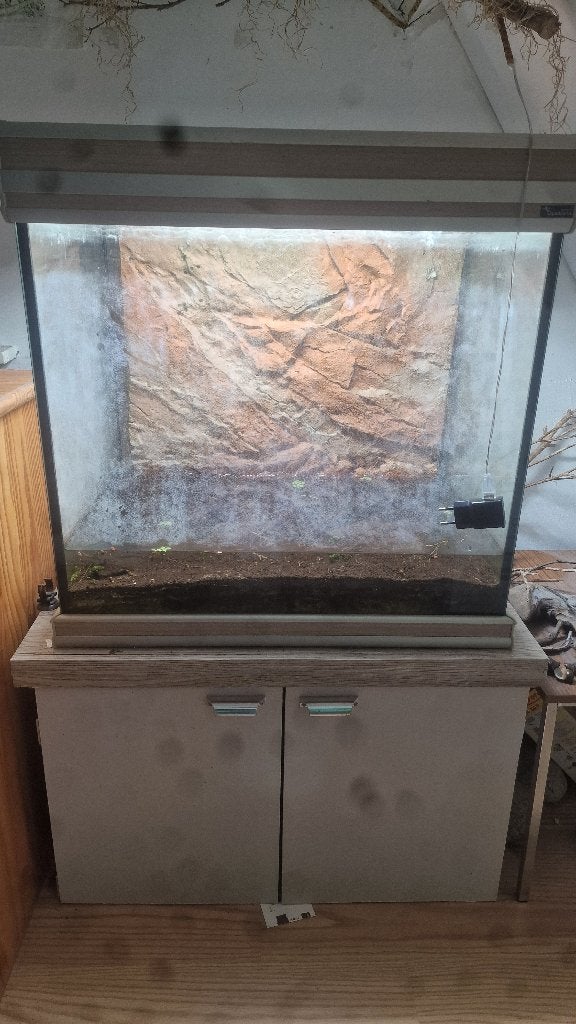 Aquarium, Ophalen of Verzenden, Inclusief toebehoren, Gebruikt, Leeg aquarium