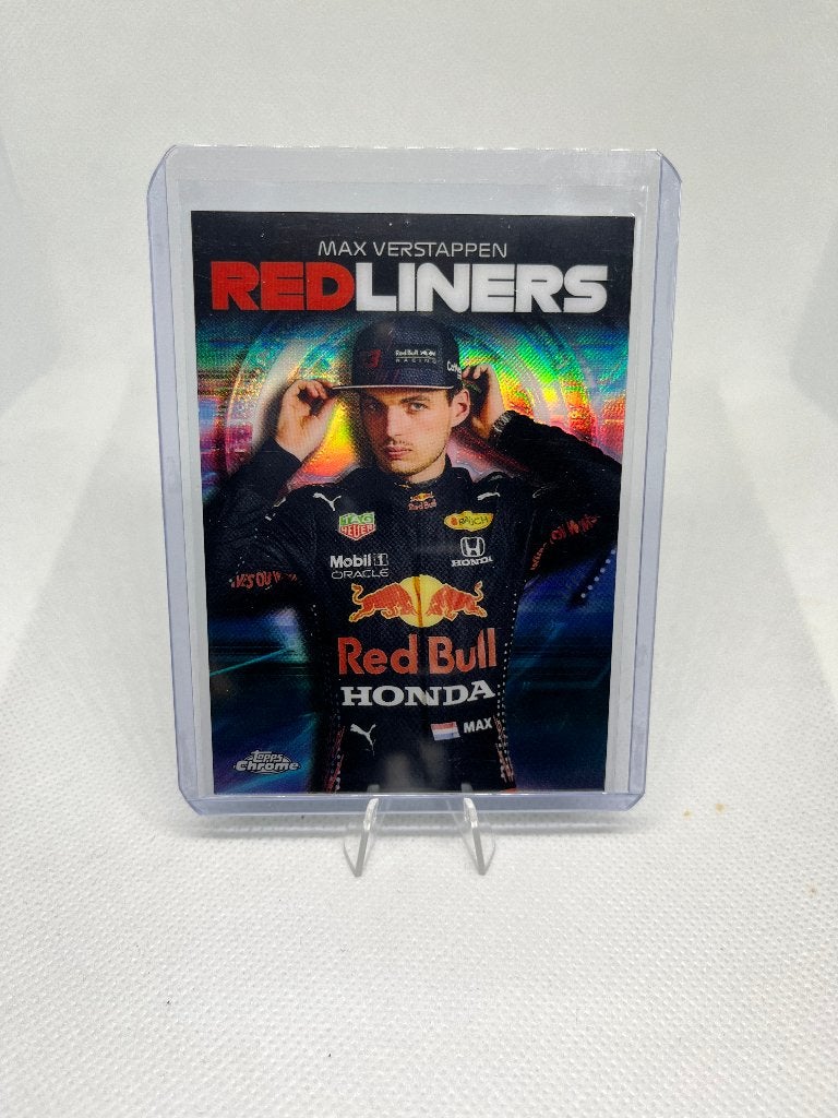2021 Topps Chrome F1 Max Verstappen Redliners #RL-3, Verzenden, Zo goed als nieuw, Formule 1