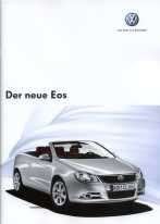 Volkswagen VW Eos originele brochure/auto folder '05 '09 '11, Ophalen of Verzenden, Zo goed als nieuw, Volkswagen