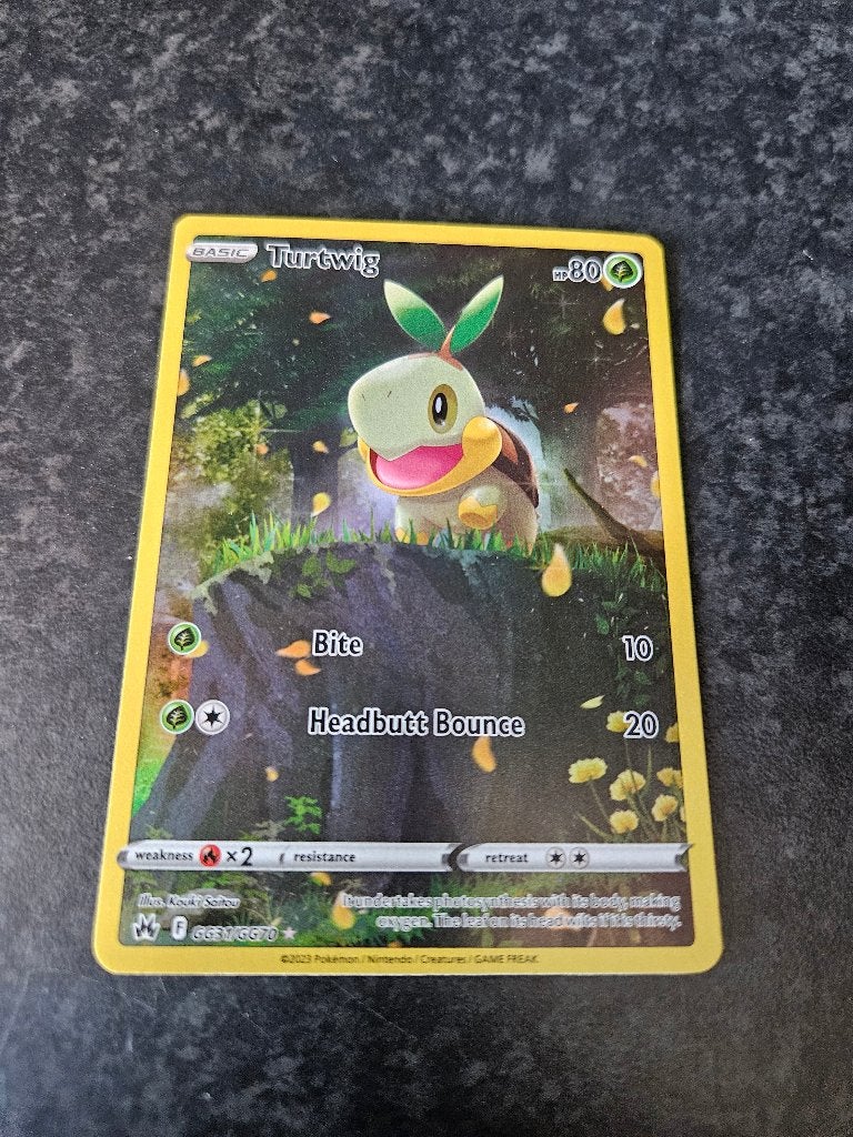 Turtwig (CRZ GG31), Ophalen of Verzenden, Nieuw, Losse kaart