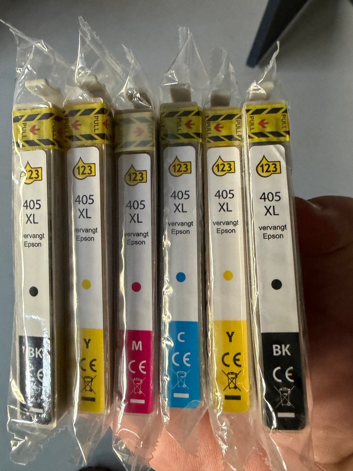Epson 405XL en 34 Inktcartridges - Nieuw en Ongeopend, Ophalen of Verzenden, Nieuw, Cartridge