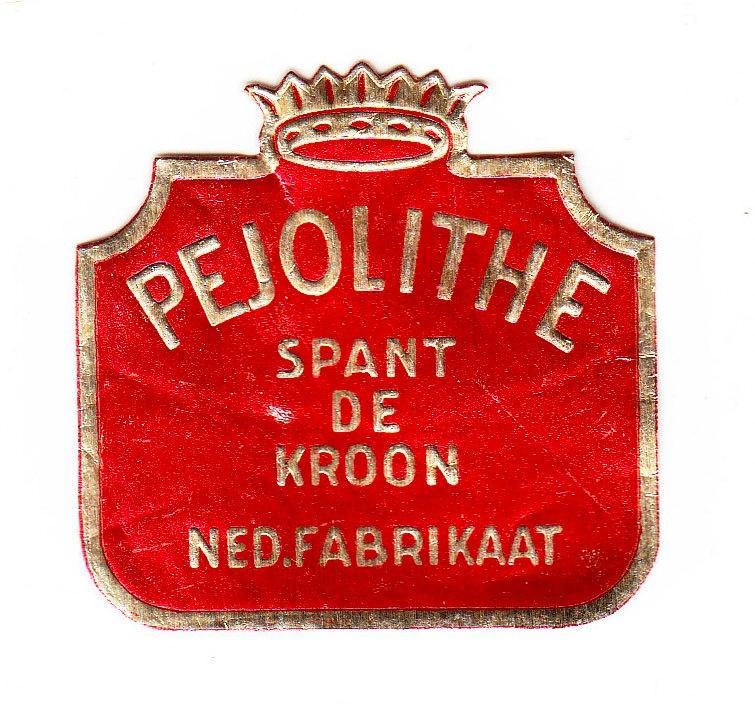 oude zegel pejlithe spant de kroon, Verzenden, Overige thema's