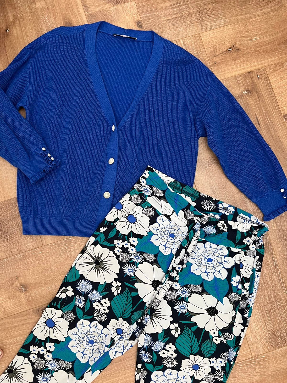 Studio anneloes set lenthy cardigan vest L & startup broek M, Overige kleuren, Ophalen of Verzenden, Zo goed als nieuw, X