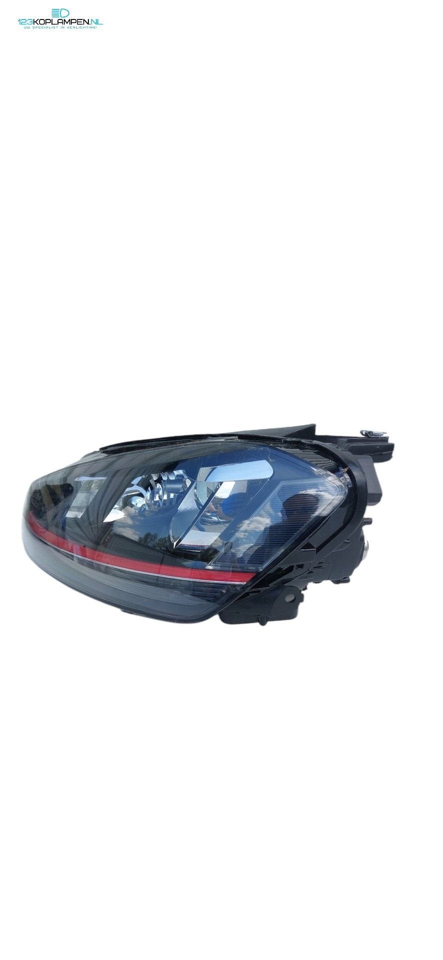 Volkswagen Golf 7 Bi-Xenon GTI Rood Koplamp Links 5G1941031A, Auto-onderdelen, Gebruikt, -, -, Verzenden