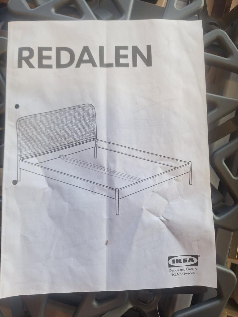 Ikea 2 persoons bed "Redalen ", Ophalen, Gebruikt, Overige typen, Tweepersoons