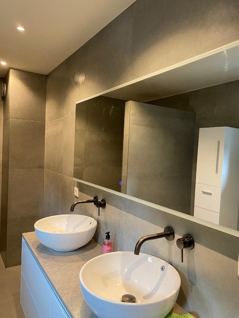 10m2 badkamertegels Saime Ferrocemento grigio 60 x 120 cm, Ophalen, 60 cm of meer, Nieuw, 5 tot 10 m²
