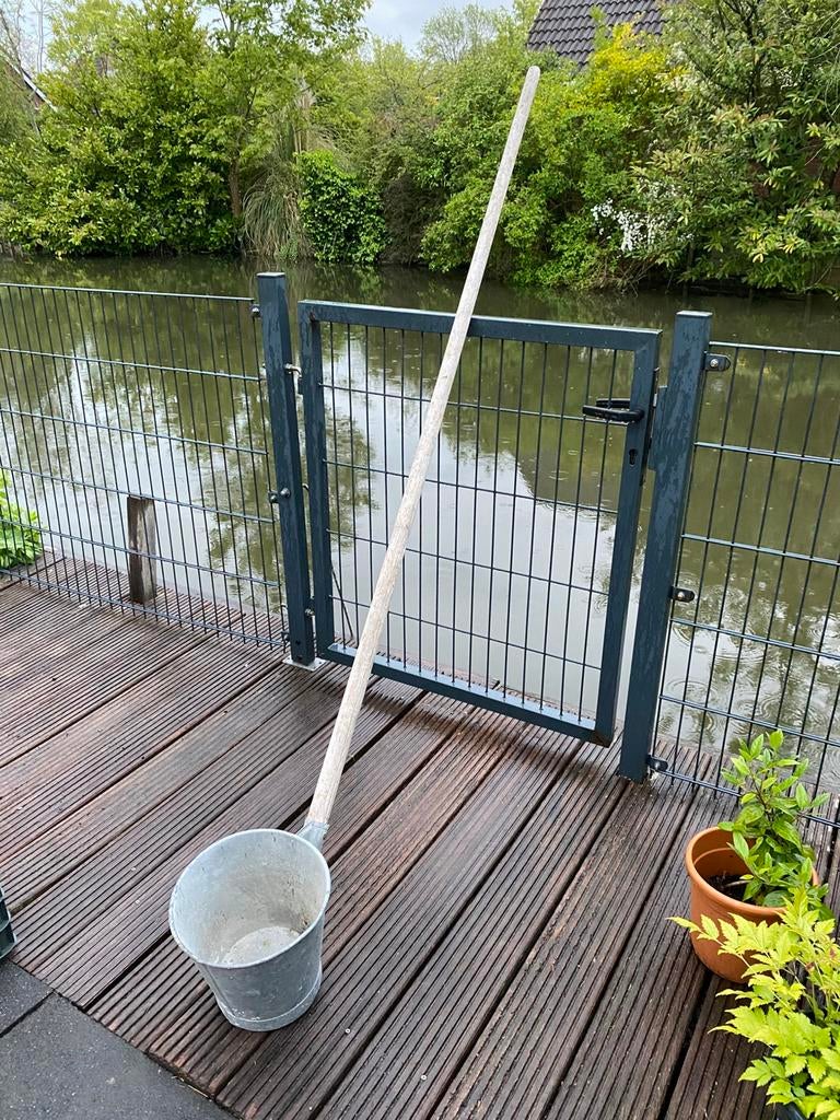 Te koop, Zinken Waterschepemmer, Ophalen of Verzenden, Zo goed als nieuw, IJzer, Overige typen