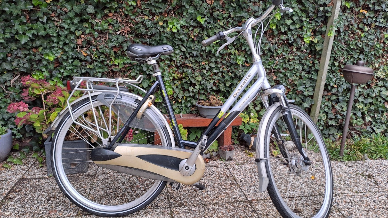 Gazelle Chamonix damesfiets 8 versn., Ophalen, Gebruikt, Versnellingen, 56 cm of meer