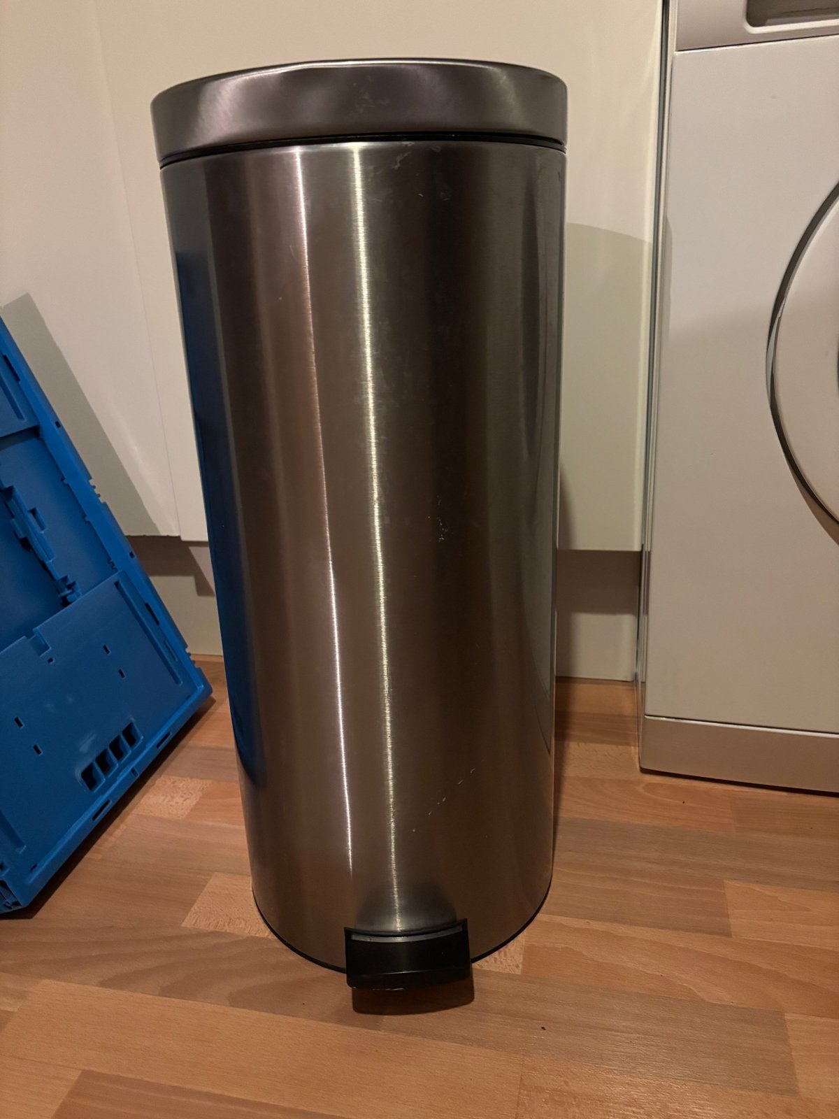 Brabantia pedaalemmer - 23-30 liter - RVS, Huis en Inrichting, Woonaccessoires | Prullenbakken, Ophalen, Gebruikt, Met pedaal