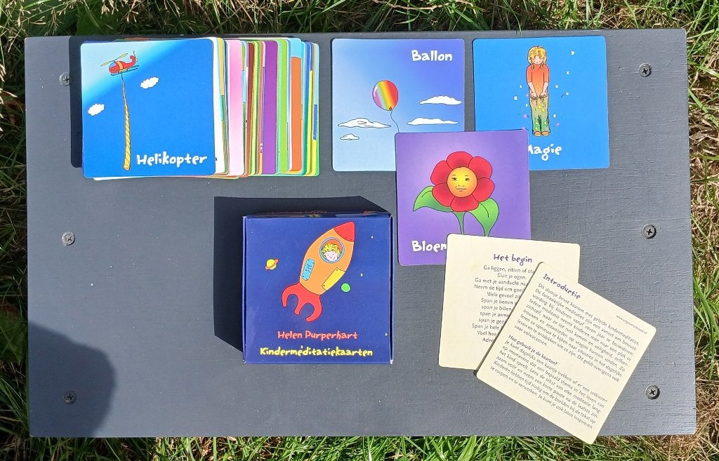 Foto 15 van Grote set kinder(yoga & coaching)-kaarten: 8 complete sets