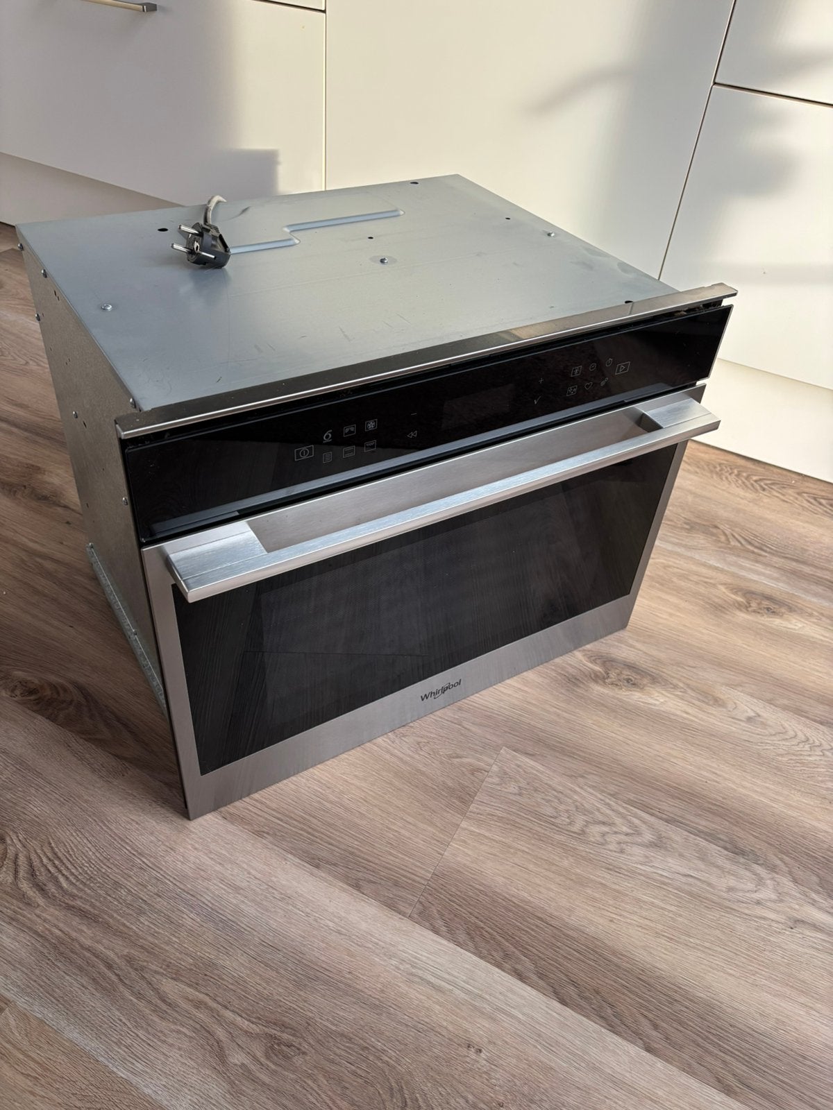 Combi oven magnetron LEES TEKST, Ophalen, 45 tot 50 cm, Whirlpool, Gebruikt