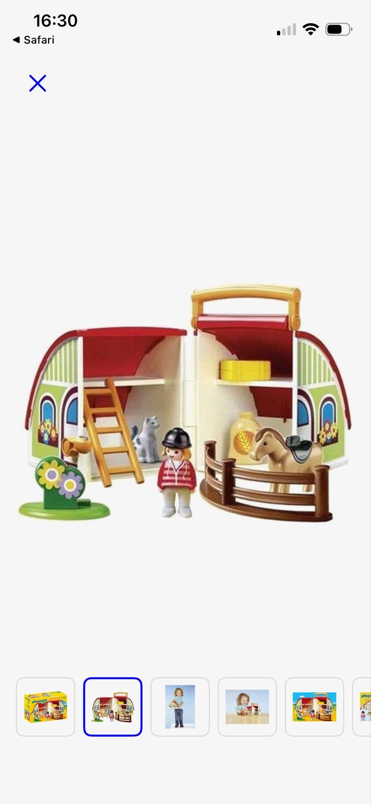Playmobil 1.2.3 Mijn Mee te Nemen Boerderij, Ophalen of Verzenden, Gebruikt, Jongen of Meisje