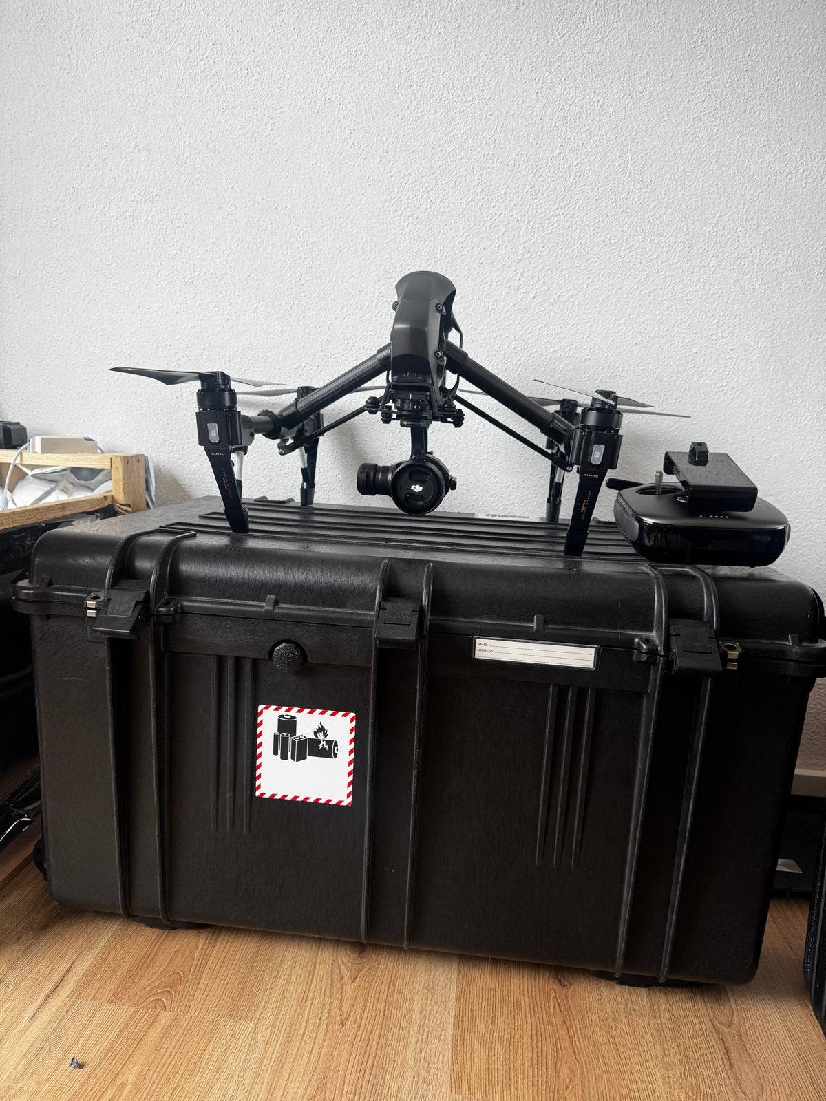 Alleen dit weekend nog!! DJI Inspire 1 Black Pro, Audio, Tv en Foto, Drones, Ophalen, 15 tot 30 minuten, Zo goed als nieuw, DJI