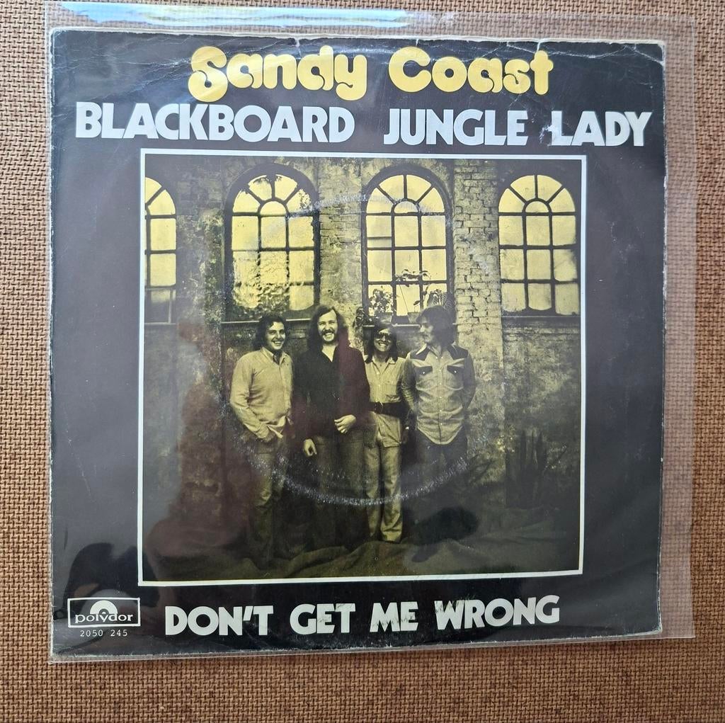 Sandy Coast  - Blackboard jungle lady - Single is TOP, Gebruikt, 7 inch, Single, Ophalen of Verzenden