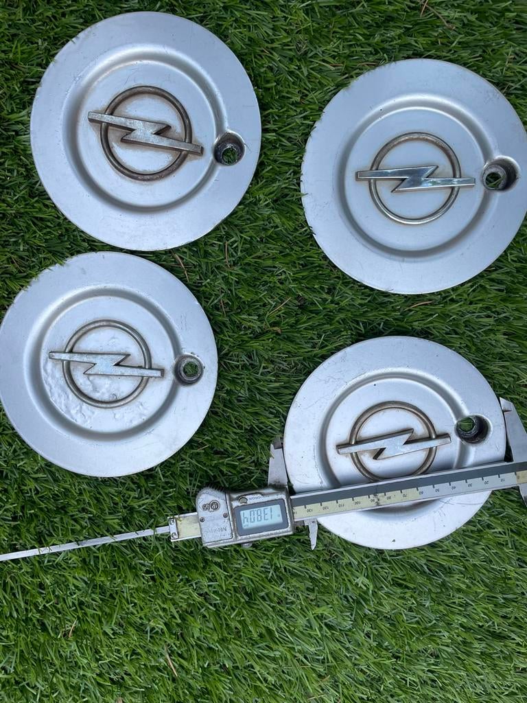 Originele 138mm Opel Naafdoppen voor Aluminium Velgen, Ophalen of Verzenden, Gebruikt