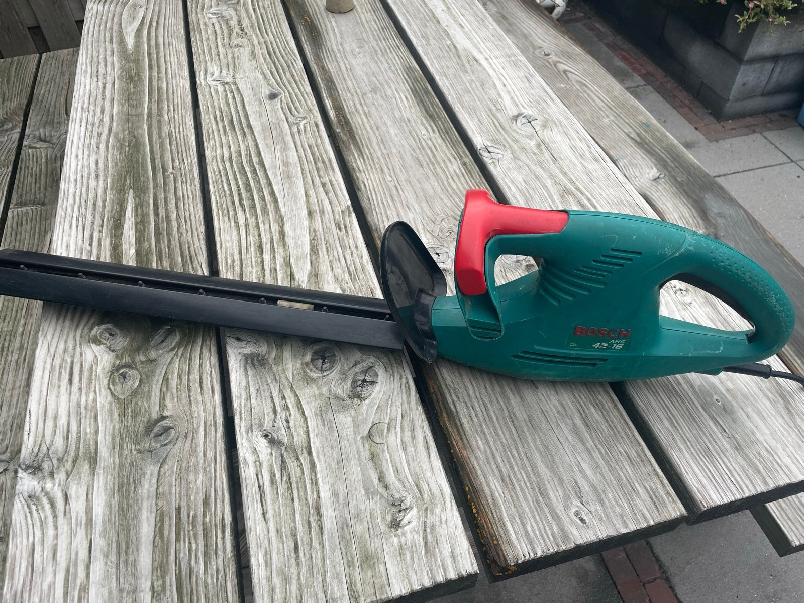 Bosch AHS 42-16 elektrische heggenschaar, Ophalen, Gebruikt, Elektrisch