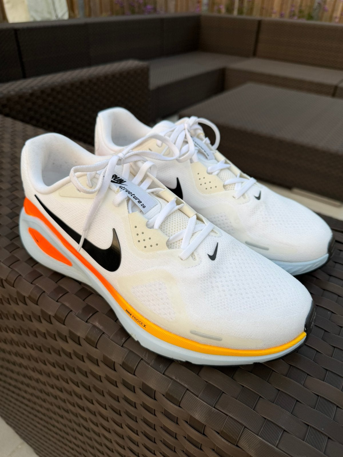 Nike Structure 26 hardloopschoenen maat 45, Ophalen of Verzenden, Zo goed als nieuw, Hardlopen, Hardloopschoenen
