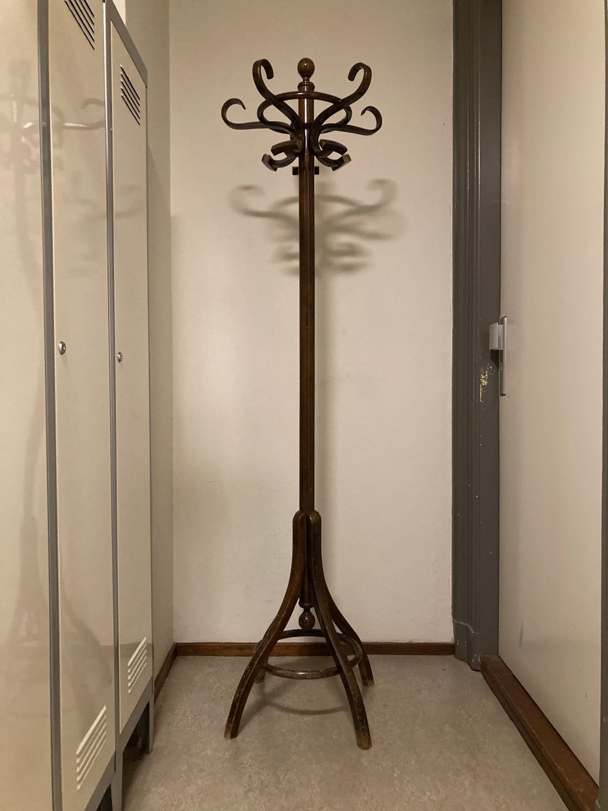 Houten kapstok, Huis en Inrichting, Woonaccessoires | Kapstokken, Gebruikt, Ophalen of Verzenden, Staande kapstok, 150 tot 200 cm