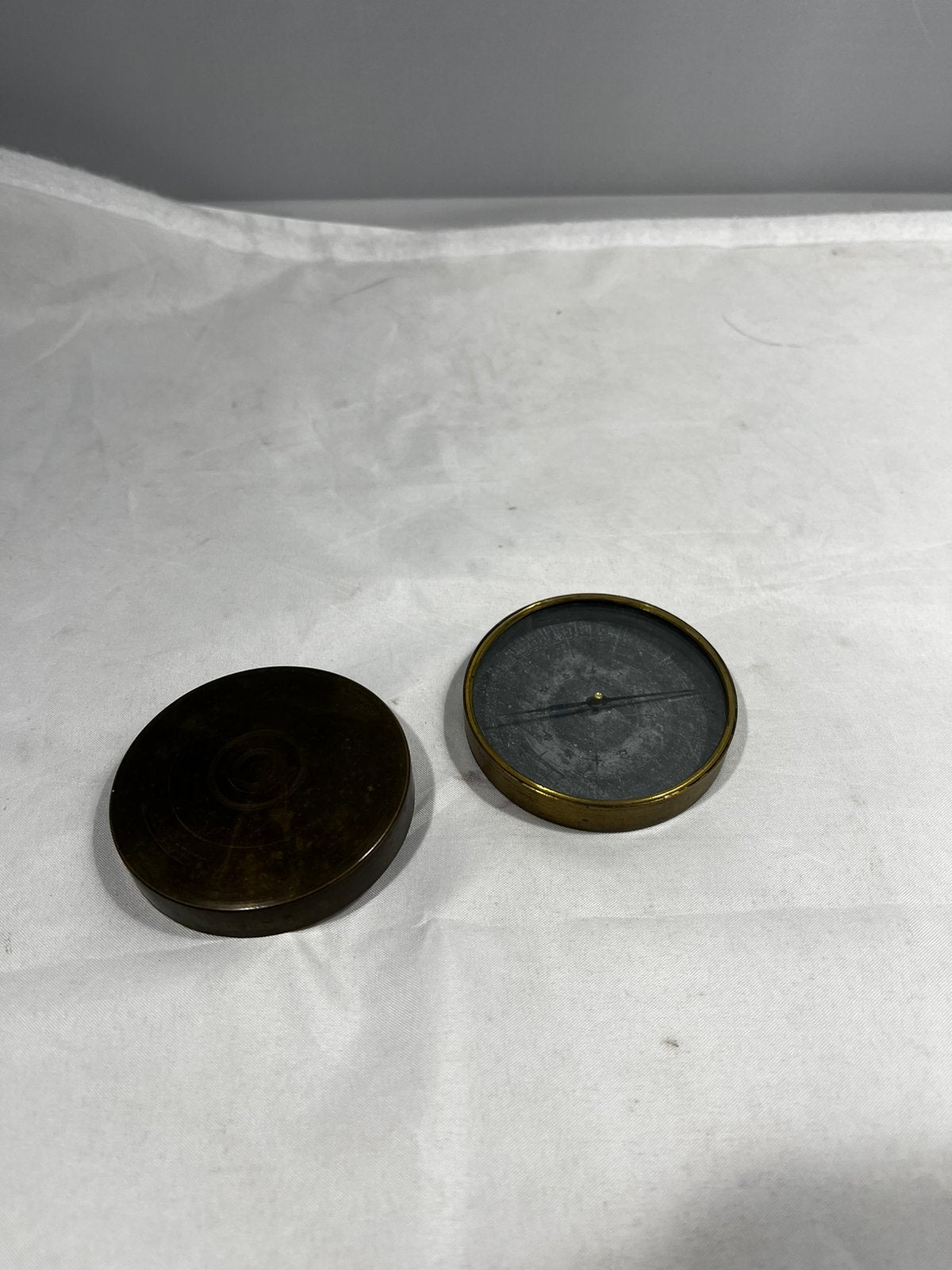 Kompas WW1 of WW2 teab, Verzamelen, Militaria | Tweede Wereldoorlog, Ophalen of Verzenden, Nederland