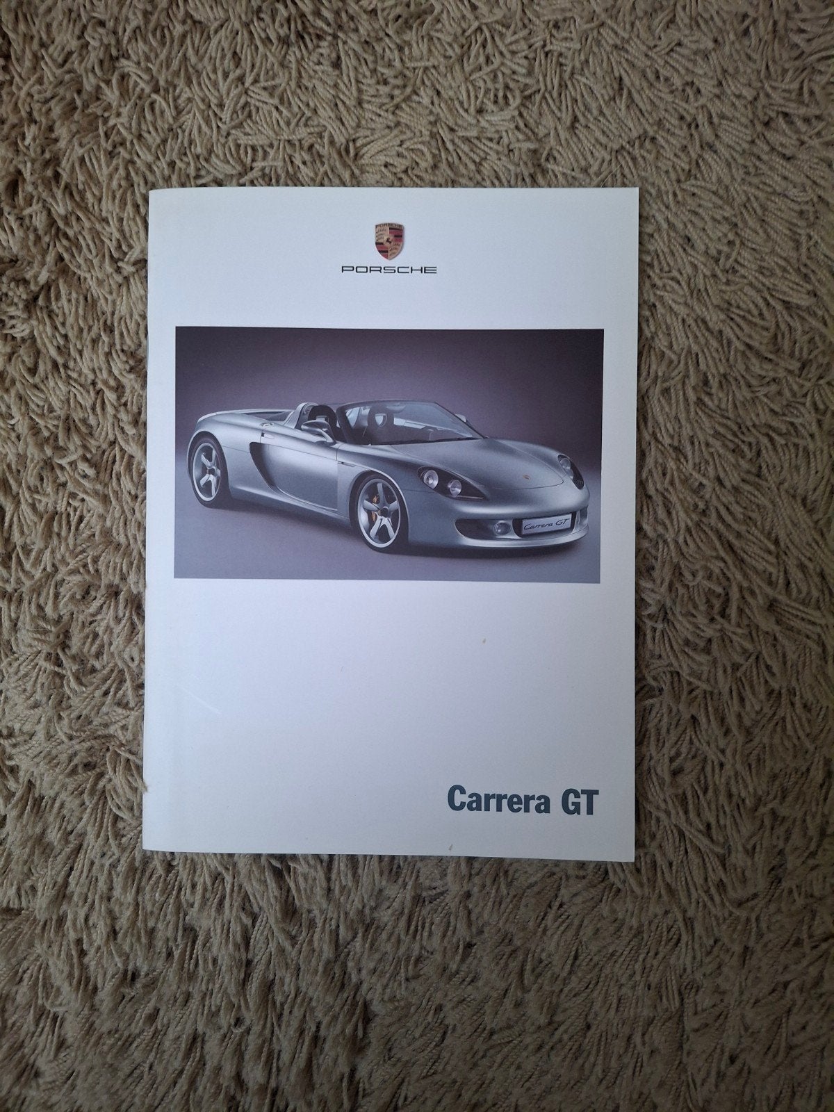 autofolder Porsche Carrera GT, Verzenden, Porsche