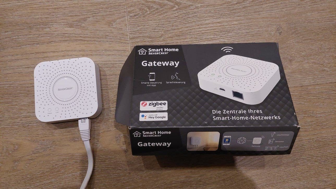 SilverCrest Smart Home Gateway ZIGBEE Hey Google, Ophalen, Nieuw