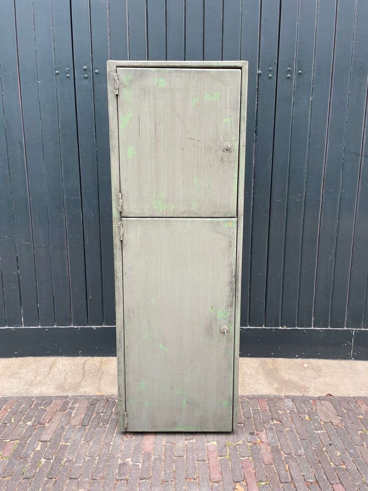 Vintage industriële werkplaats kast, Ophalen of Verzenden
