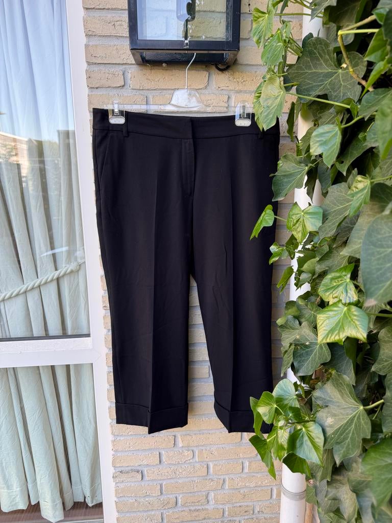 Gerry Weber Edition Broek | zwart | maat 44, Zwart, Maat 42/44 (L), Ophalen of Verzenden, Zo goed als nieuw
