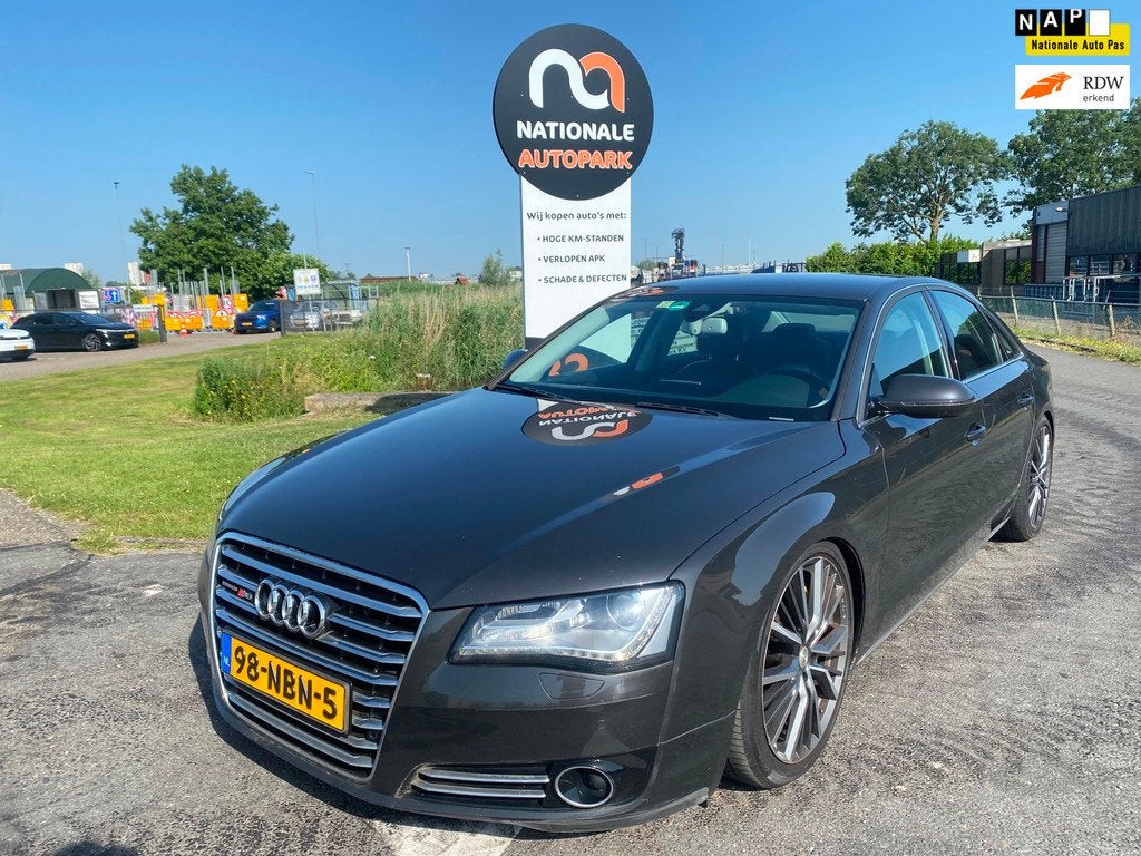 Audi A8 | 2010 | 4.2 FSI quattro Pro Line+ | Export en Hande, Auto's, Audi, Automaat, Euro 5, 8 cilinders, 371 pk