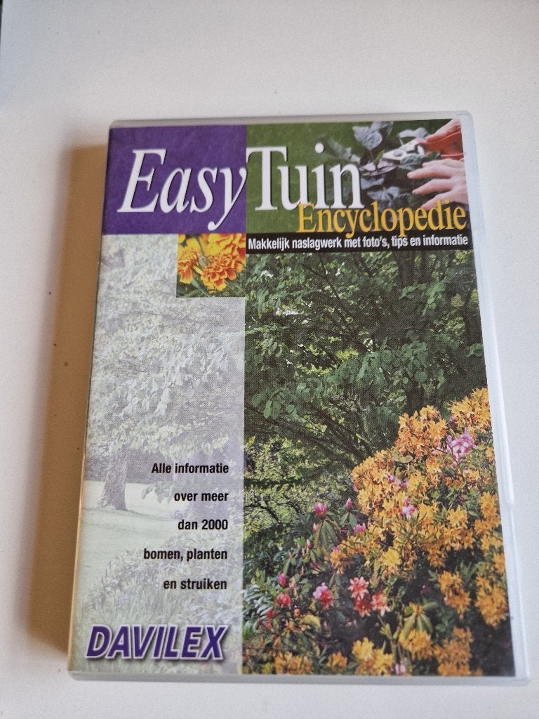 Davilex easy tuin encyclopedie, Computers en Software, Ophalen of Verzenden, Gebruikt
