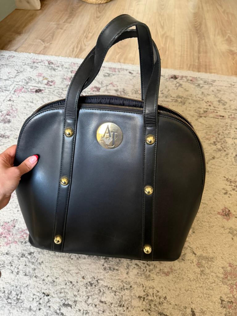 Armani Jeans tas zwart, Ophalen of Verzenden, Zo goed als nieuw, Zwart, Handtas