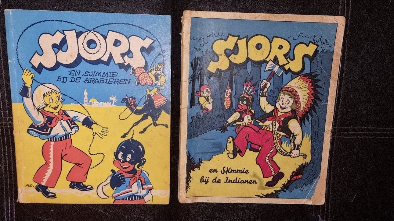 Sjors en Sjimmie stripboeken - 2 delen, Boeken, Ophalen of Verzenden