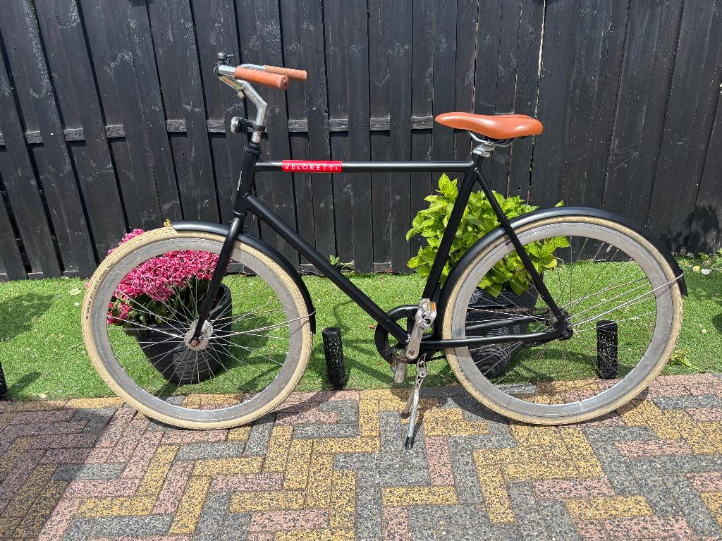 Te koop een zeer  goede Veloretti herenfiets 59 inch, 57 tot 61 cm, Ophalen, Zo goed als nieuw, Overige merken