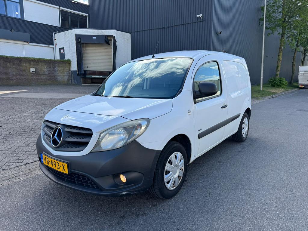 Mercedes-Benz Citan 1.5 CDI Economy AIRCO/TREKHAAK/SCHUIFDEU, Voorwielaandrijving, Euro 5, Stof, Zwart