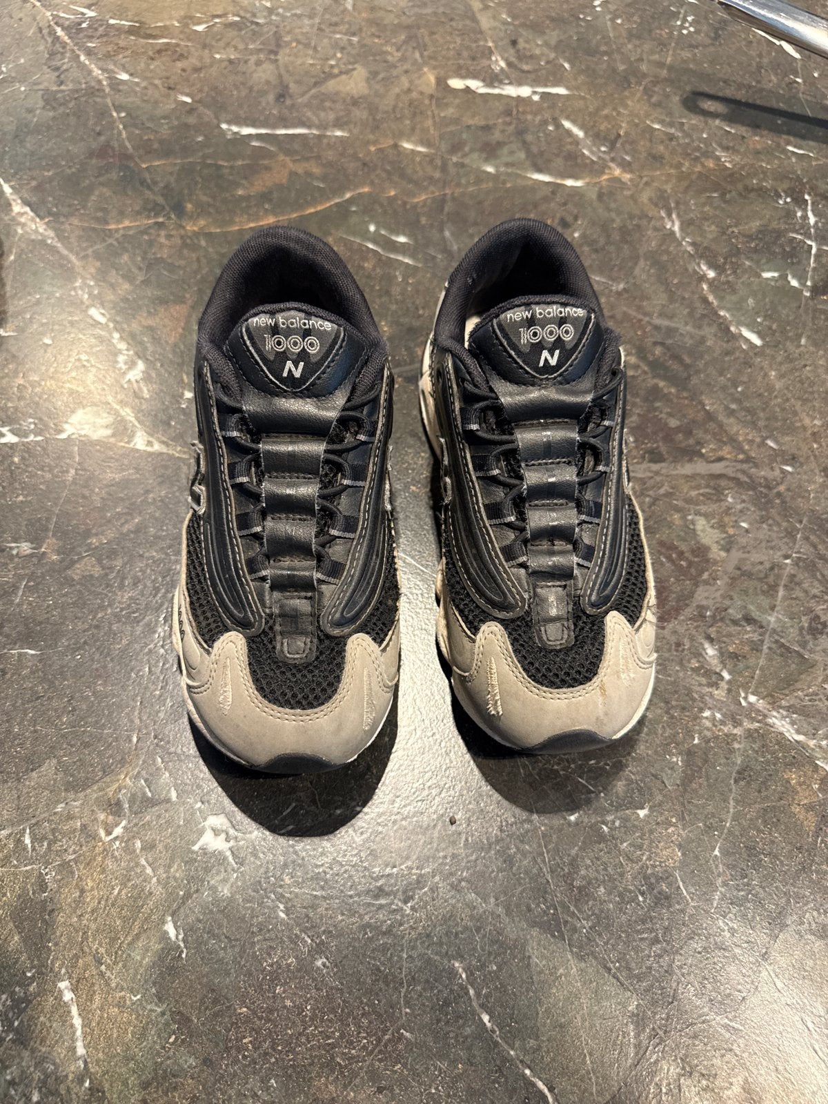 New Balance 1000 sneakers - Maat 33,5, Ophalen of Verzenden, Gedragen, Zwart, Sneakers of Gympen