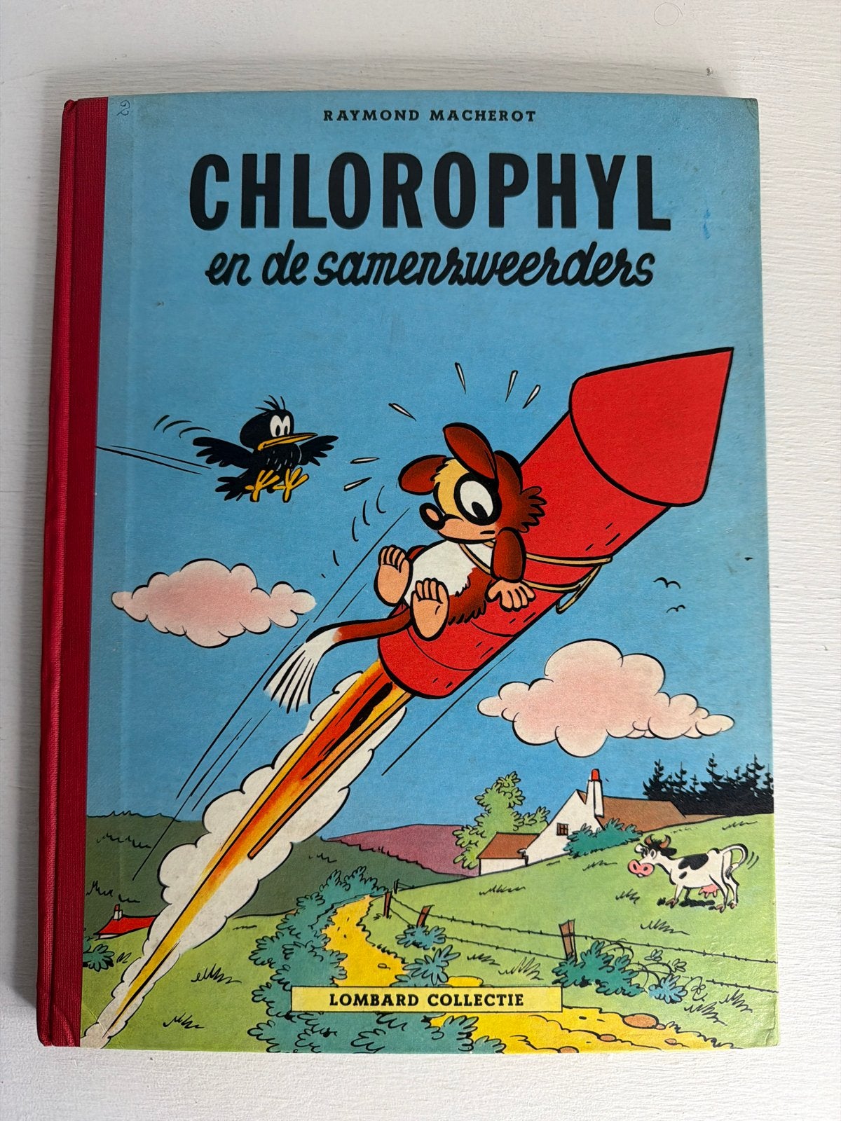 Chlorophyl en de samenzweerders - Lombard Collectie 1956, Eén stripboek, Ophalen of Verzenden, Gelezen