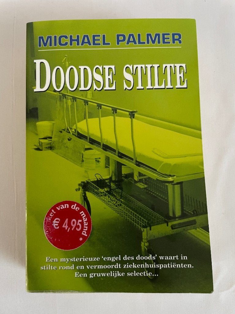 Michael Palmer – Doodse stilte, Boeken, Thrillers, Ophalen of Verzenden, Zo goed als nieuw, Michael Palmer