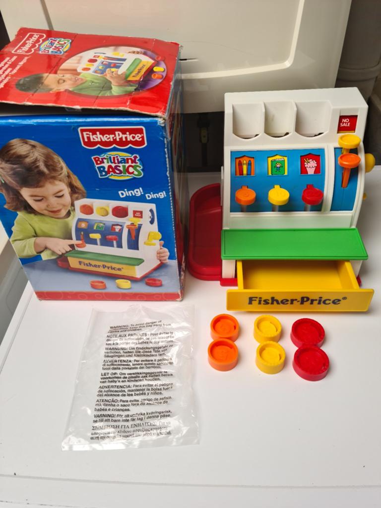 Fisher price kassa, boerderij, brandweer, poppenhuis, Ophalen of Verzenden