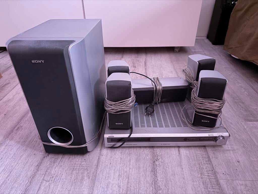 Sony S-Master STR-KS600P 5.1 set zonder afstandsbediening, 70 watt of meer, Ophalen of Verzenden, Zo goed als nieuw, 5.1-systeem