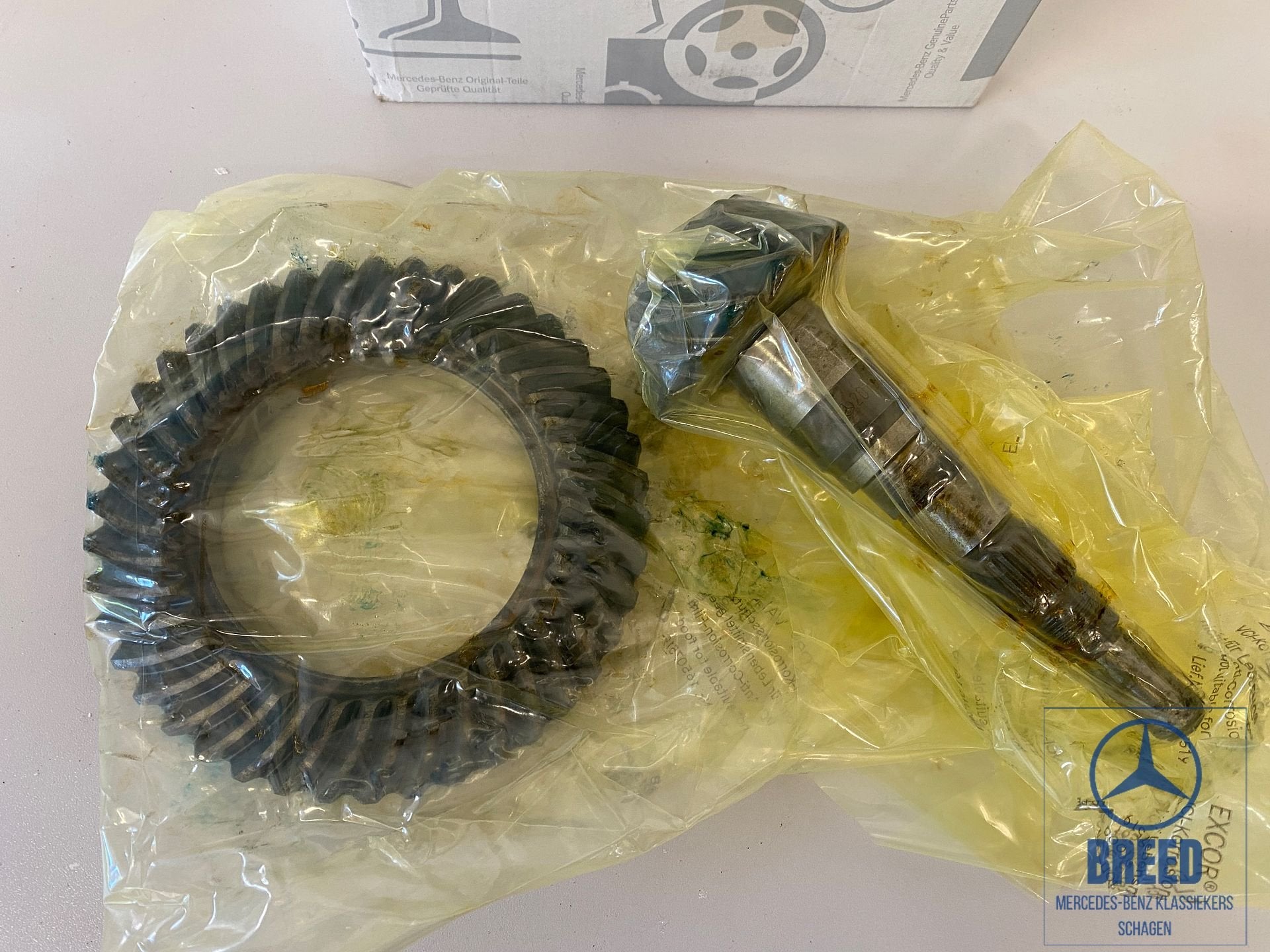 NOS tandwielset 3.23 voor Mercedes-Benz W124 W201 W202 W210, Auto-onderdelen, -, Nieuw, Ophalen of Verzenden, -