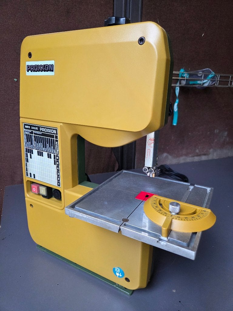 Proxxon MBS 240/E Micro-lintzaag 230 Volt, Ophalen, Gebruikt, Proxxon, 30 tot 70 mm