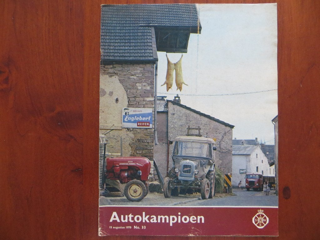 Autokampioen 33 1970 test Fiat 125 Idroconvert (half-autom.), Boeken, Ophalen of Verzenden, Zo goed als nieuw, Overige merken