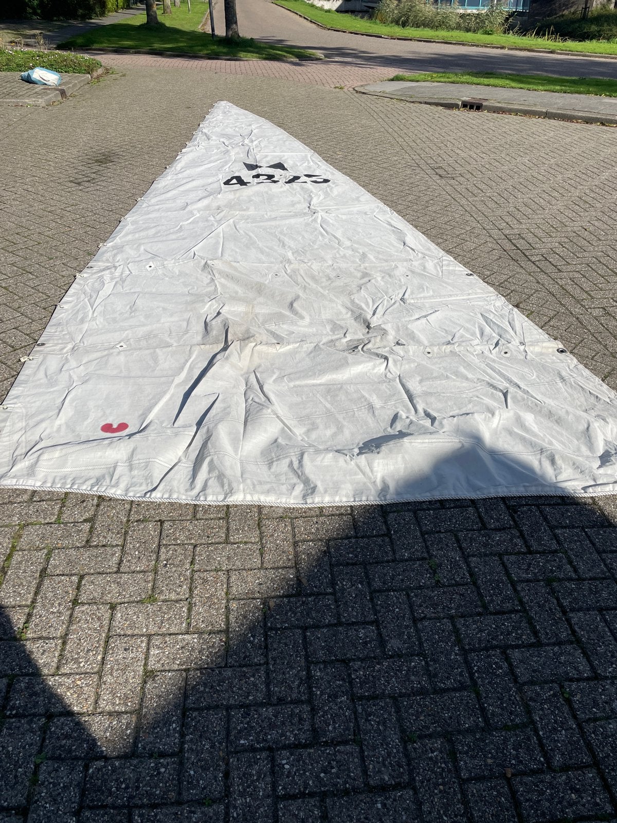 *Gratis* Oude zeilboot zeilen *gratis*, Watersport en Boten, Ophalen, Gebruikt, Minder dan 15 m²