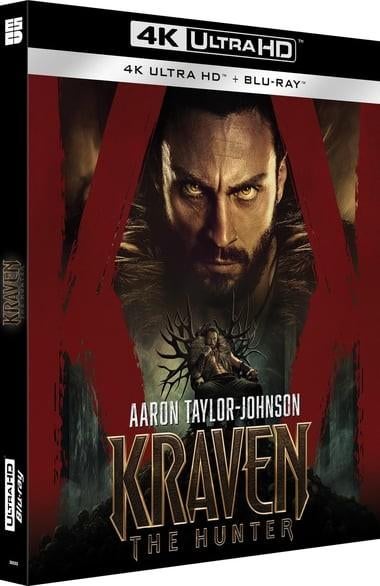 Kraven The Hunter 4K UHD/Ultra HD Blu-Ray FR NLO (Geseald), Ophalen of Verzenden, Nieuw in verpakking, Actie