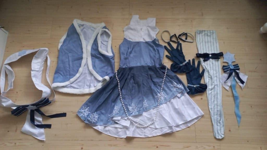 Snow Miku 2025 cosplay, Ophalen of Verzenden, Zo goed als nieuw, Bovenkleding